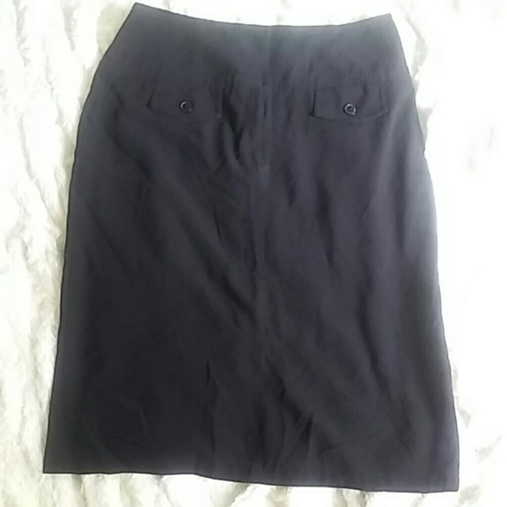 Larry Levine Stretch Casual Dress Skirt